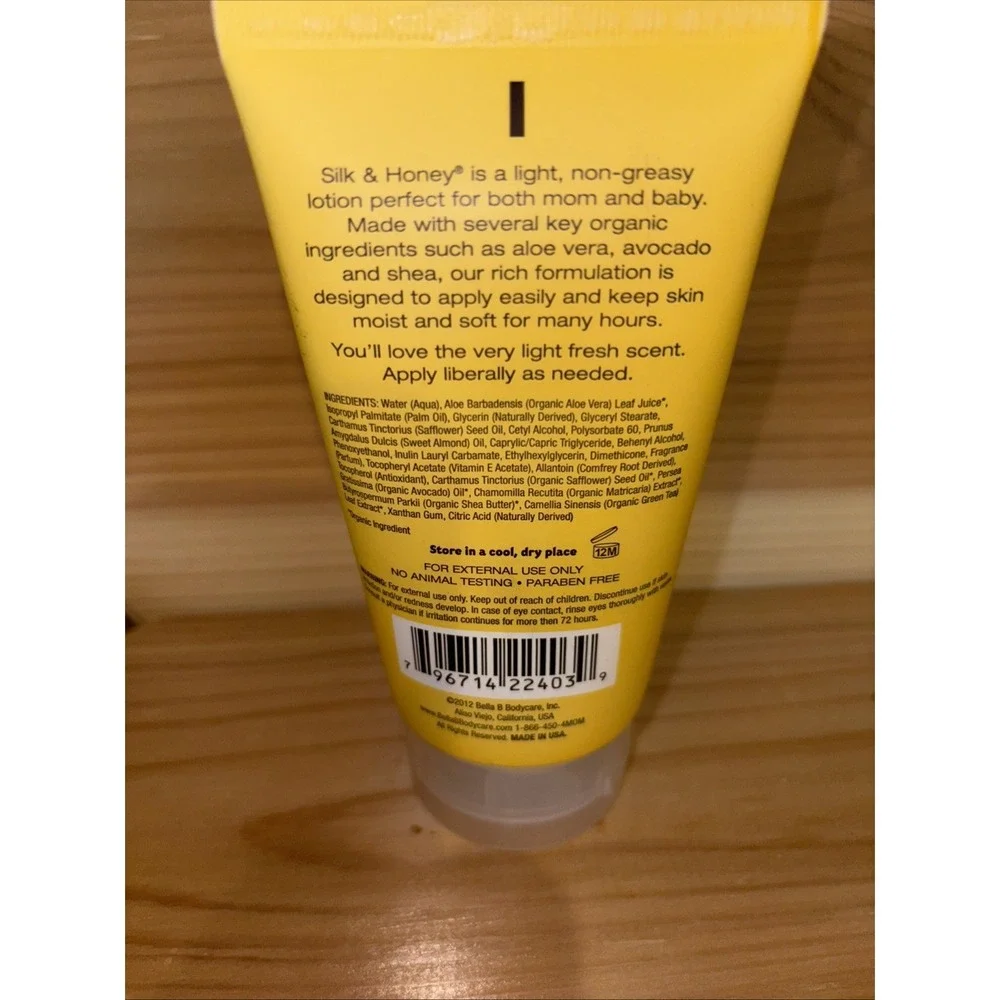Bella B Silk & Honey Baby Daily Moisturizing Lotion‎ 4OZ